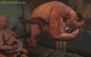 Lulu fucked hard forth 3D monster porn animation