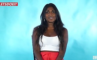 LETSDOEIT - Ebony Teen Ass Drilled At Porn Toss