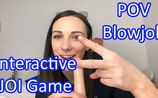 POV Blowjob from Clara Dee - JOI Games
