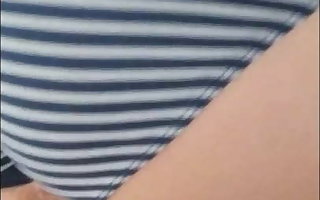 StripyPanties big BBW Arse