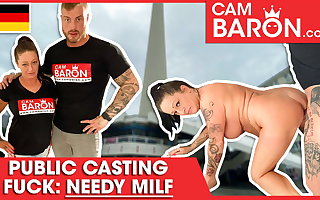 Naughty MILF Adrienne Kiss loves his big cock! CamBaron.com
