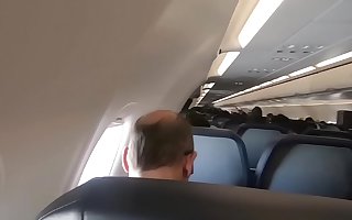 Public Airplane Blowjob