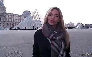 LA NOVICE - Busty Russian blondie Subil Arch gets pounded wits French bushwa