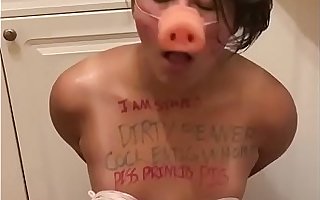 Degrading piss Pig Bailey Wilder